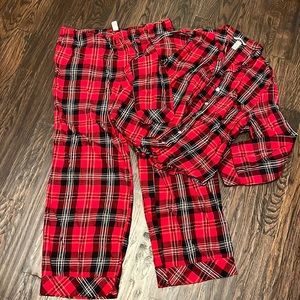 Plaid VS PJ set